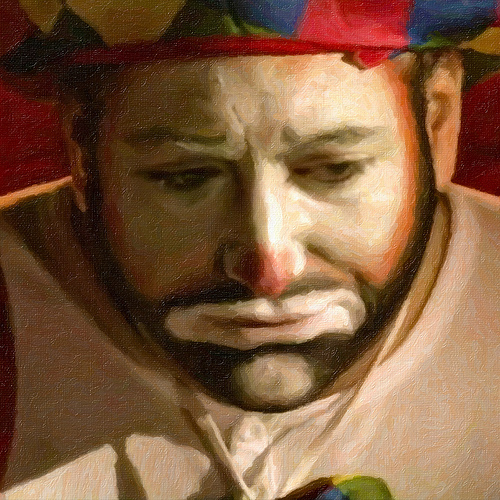 payaso triste